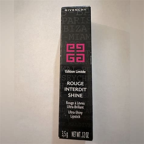 givenchy rouge interdit shine coral